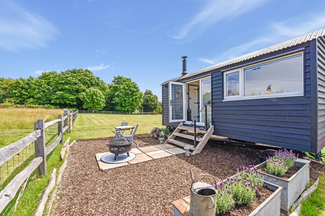 Crabden Shepherd Hut - Blendworth Villa Waterlooville Luaran gambar